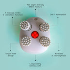 Smart Scalp Massager – Portable Electric Head Massager with 3 Speeds for Hair Growth & Stress Relief